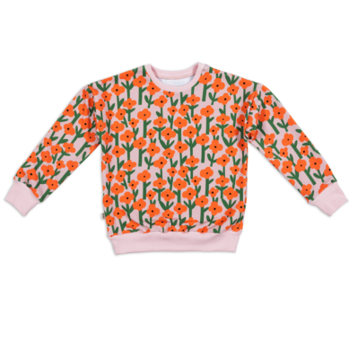 Bluza klasyczna KWIATKI