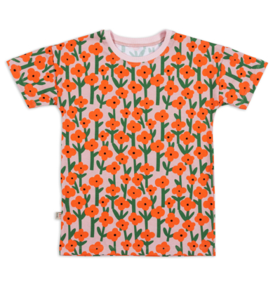 T-shirt DAMSKI KWIATKI
