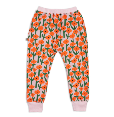 Spodnie jogger KWIATKI