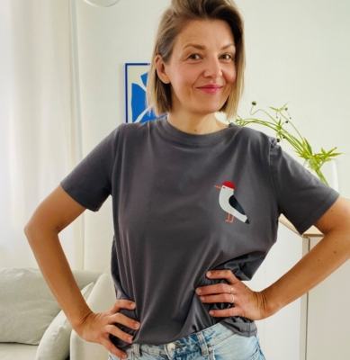 T-shirt - MEWA na graficie