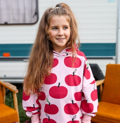 Bluza OVERSIZE JABŁKA
