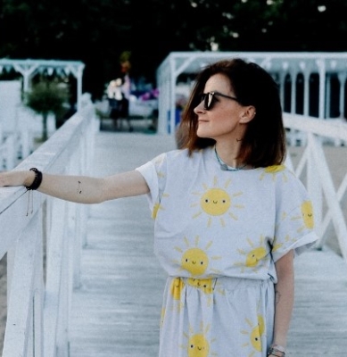 Boxy T-shirt - SŁONECZKA