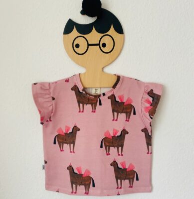 T-Shirt  oversize Don't Grow Up RÓŻOWE KONIE