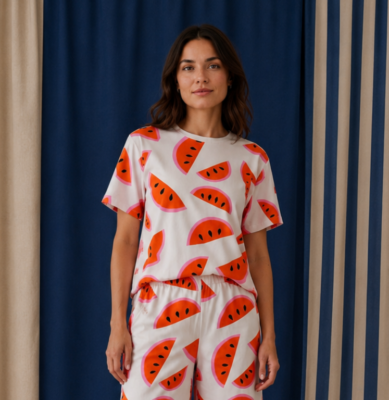 Boxy T-shirt Don't Grow Up - ARBUZY